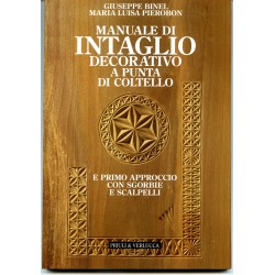 Manuale di intaglio decorativo a punta di coltello